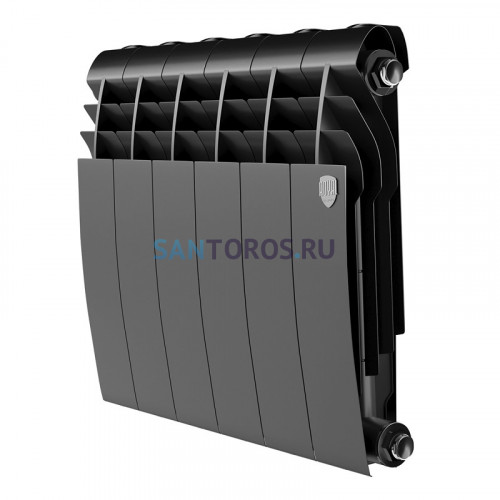 Радиатор Royal Thermo 350 х 6 секций BiLiner Noir Sable биметаллический секционный НС-1197124